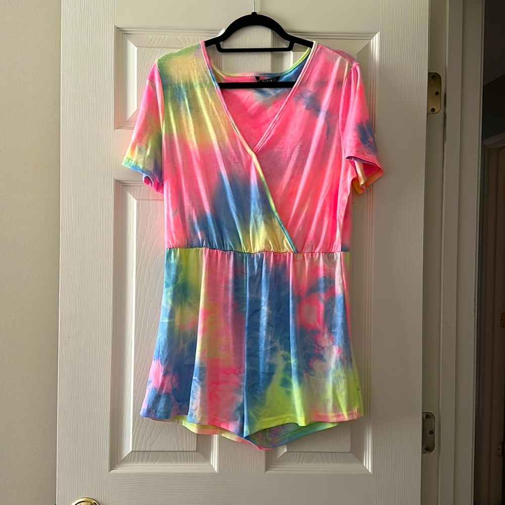 Tie Dye Romper
